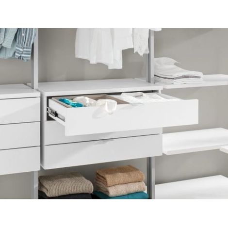 Caisson pour aménagement Clos-It - 3 tiroirs - 790 x 995 x 400 mm - finition blanc - BOHNACKER FRANCE (1/3)