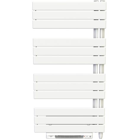 Sèche-serviette ARBORESCENCE SPEED'AIR gauche Electrique blanc 500W - 1130 x 550 mm - Finimetal (1/2)