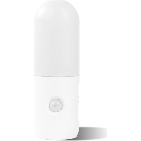 Lot de 2 Veilleuse Rechargeable 2000mAhVeilleuse Enfant avec Détecteur de Mouvement Interieur Graduable Spot Eclairage Detection Automatique pour Couloir, Escalier, Toilettes, Chambre, Cuisine