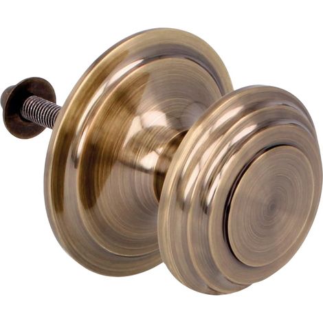 AMIG  Bouton de porte d´entrée  13  Ø76 mm  Laiton  Vieilli (1/5)