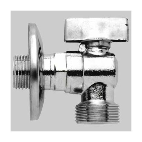 RUBINETTO LAVATRICE A SFERA LUXOR  1/2x3/4 c/rosetta     LUXOR