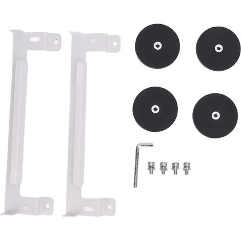 Magnetic installation kit for white satellite car mount for mini camper van, boat, airplane. (1/5)