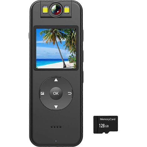 HD 4K Petite DV Caméra Vision Nocturne WIFI En pour Application de la Loi (1/5)