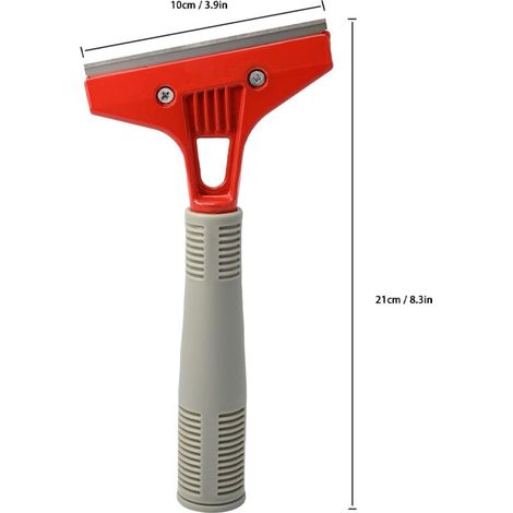 Industry Grattoir avec 10 Lames, Grattoir Plancha pour Papier Peint, Grattoirs pour Vitre, pour Colle, Carrelage de fenêtre, Voiture, Miroir, Nettoy (1/3)