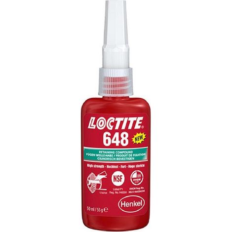 Loctite – Colle haute fixation multi-usage 5ml – Pour assemblages filetés métalliques – Prévient le desserrage en cas de vibration (1/2)