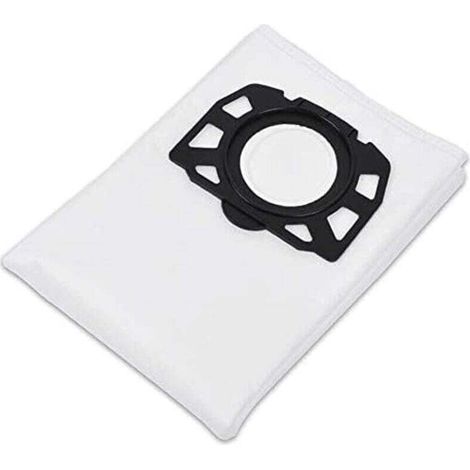Lot de 8 Sacs de Filtre Sacs d'aspirateur pour Karcher WD4 WD5 WD6 MV4 MV5 MV6 Aspirateurs, Pièces de Rechange Kit d'accessoires de Sacs d'élimination de la Saleté pour kärcher 2.863-006.0 (1/3)