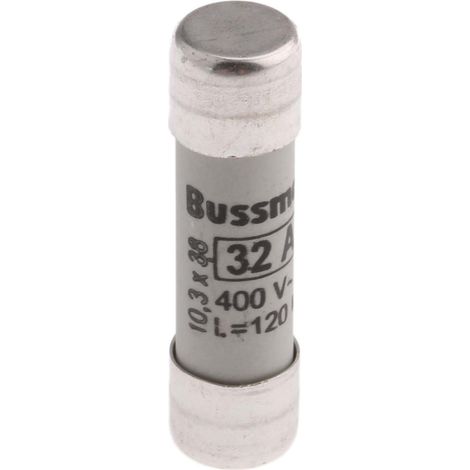 Cartouche fusible Eaton Eaton Bussman, 32A 10 x 38mm 400V c.a.