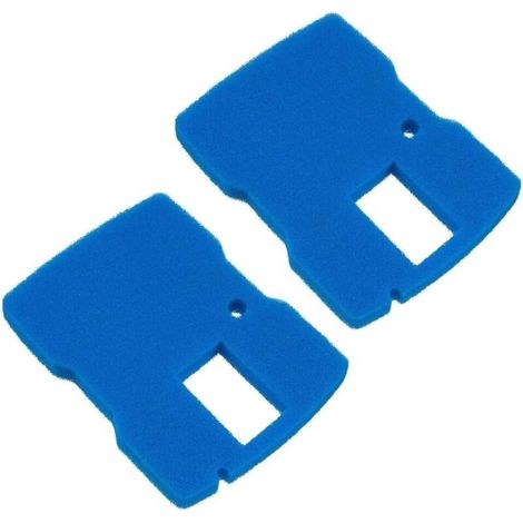 Lot de 2 filtres de bassin de rechange pour AQUANEAT CPF-250/180, filtres en éponge bleue pour pompes de fontaine de CPF-250/180, , 30523035mm en polyuréthane