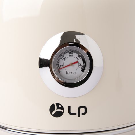 Bouilloire électrique 1709W Inox chromé crème 1,7L Arrêt auto Sécurité (1/5)