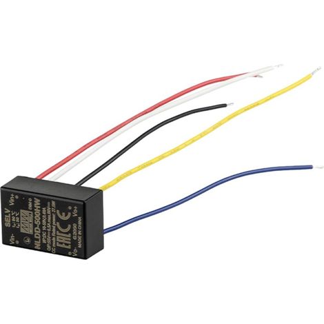 MW Mean Well NLDD-350HW Convertitore DC/DC 6 V 0.35 A Contenuto 1 pz.