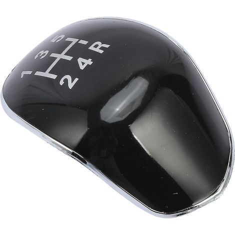 Pommeau de levier de vitesse professionnel anti-rayures noir, capuchon de levier de vitesse 5 vitesses pour Ford Focus Fiesta (1/5)