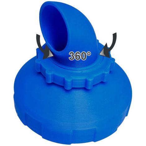 BUNTHAUS Lntyq Buse de refoulement, Buse de refoulement pour piscine, Buse d'entrée 38/32 mm, Buse pour piscine, Buse d'entrée pour piscine, pour buse d'entrée de piscine standard, tête de buse réglab
