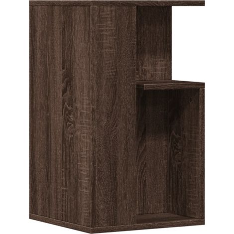 Maison Exclusive - Beistelltisch Braun Eichen-Optik 35x35x60 cm H