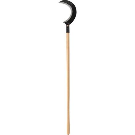 Croissant 1 taillant - 24 cm manche bois certifié PEFC 100% 130 cm (1/2)