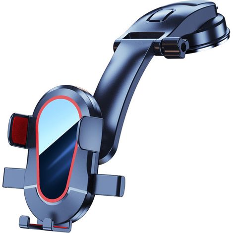 Support Téléphone Portable Pour Voiture - Fixation Sur Tableau De Bord - Compatible Tous Modèles - 1 Pièce (1/5)