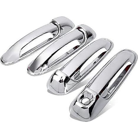pièces de cache-poignées extérieures chromées ABS pour 4 portes Ram 1500 2500-- (1/5)