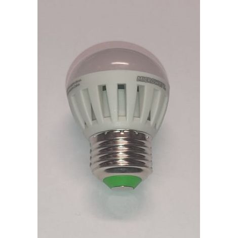 CENTURY ITALIA - LAMPADINA GLOBO MINI ALED 3W=25W E27 3000K - LUCE BIANCA CALDA
