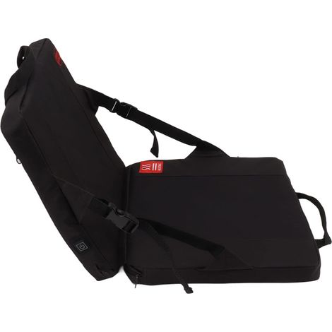 Coussin chauffant portable rechargeable pour le bureau, le camping, noir (1/5)