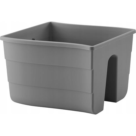 Wave 30 Geländerblumentopf  Anthrazit