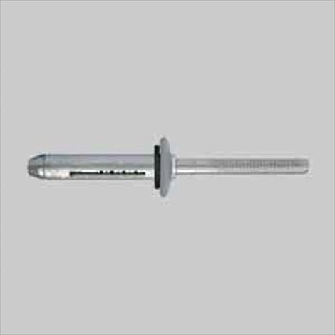 RIVETTO A STRAPPO TESTA BOMBATA CON GUARNIZIONE 5,2x19,1 mm - 250 pezzi- TECFI