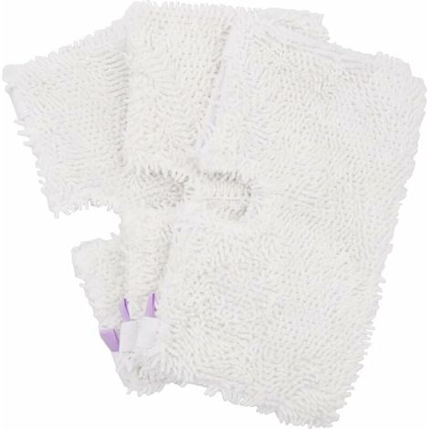 (3 Stück) Mikrofaser-Ersatz-Reinigungspads für Shark Dampfmopps der Serien S3500, S2901, S2902, S3455K, S3501, S3550, S3601, S3801, S3901, S4601, S4701, S4701D