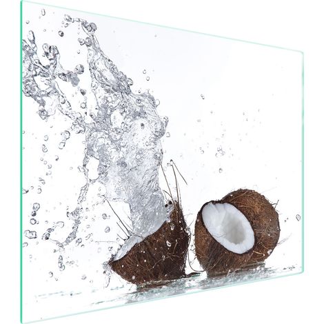 Schneidebrett aus Glas, 52 x 40 cm, Kokosnuss (1/5)