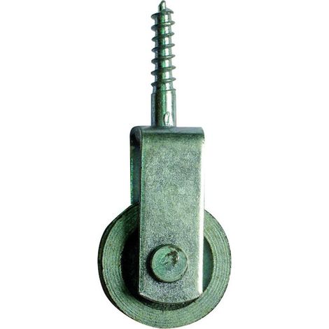 Poulie fonte à vis bois diamètre 60 mm - TORBEL INDUSTRIE