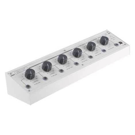 Boîte à décades de résistance ELC, résolution 1O, 0.5W ( Prix pour 1 )