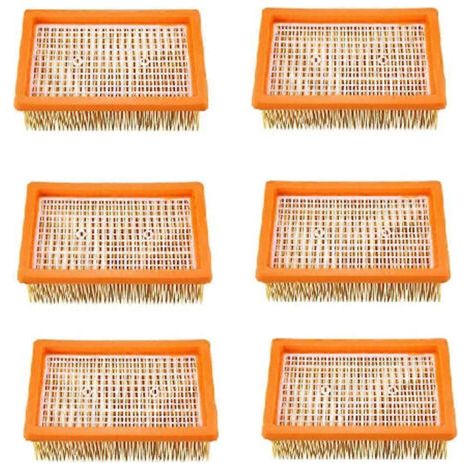 NALOOKAMIC Lot de 6 filtres HEPA 2.863-005.0 pour aspirateur eau et poussière KARCHER MV4 MV5 MV6 WD4 WD5 WD6 (1/4)