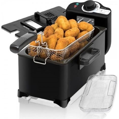 Cecotec Ölfriteusen Ölfritteuse Cleanfry 3L Black (1/5)