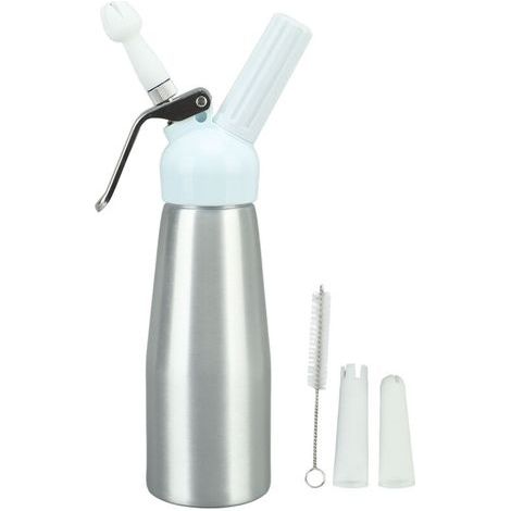 Siphon à crème chantilly professionnel en acier inoxydable 500ml - Machine à crème fouettée (1/5)