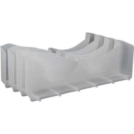 Northix Organizzatore per reggiseni grigio set di 2