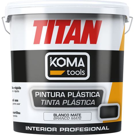 Weiße Innenplastikfarbe 5 kg