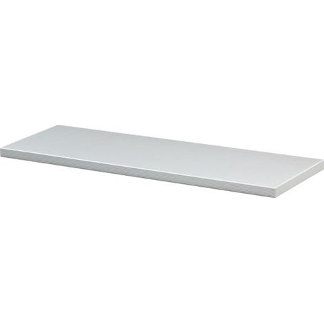 Dolle Regalboden Lite 60 x 20 cm, 19 mm, silber Regalböden