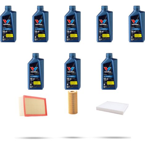 Kit tagliando 3 FILTRI e 8L OLIO compatibile con Mercedes Sprinter II (906) 316 115kw Dal 2008 (1/5)