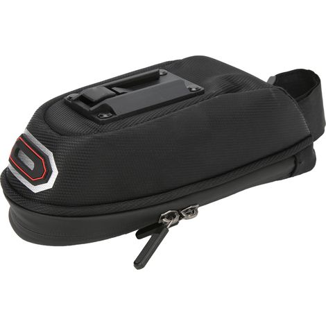 Sacoche de Selle VTT Grande Capacité avec Bandes Réfléchissantes pour Sécurité (1/5)