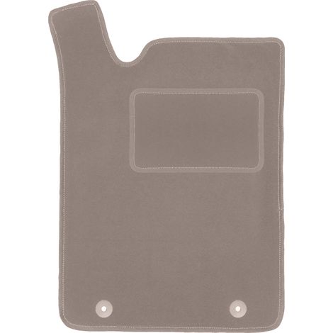 Alfombrilla de terciopelo para el conductor para: Citroën Xantia X1 / X2 break, station wagon, liftback (1993-2001) beige
