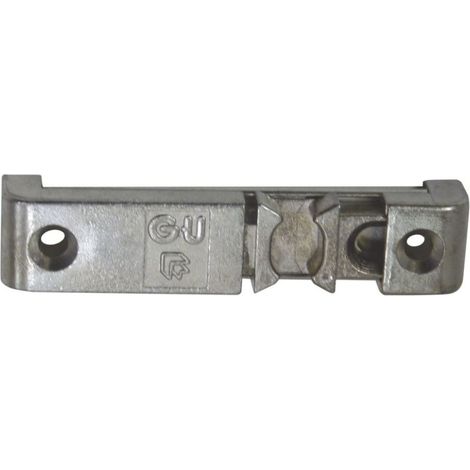 Ferco – Gâche pour crémone bois/PVC – Montage direct sur profil – Finition ferGUard – 8007400001