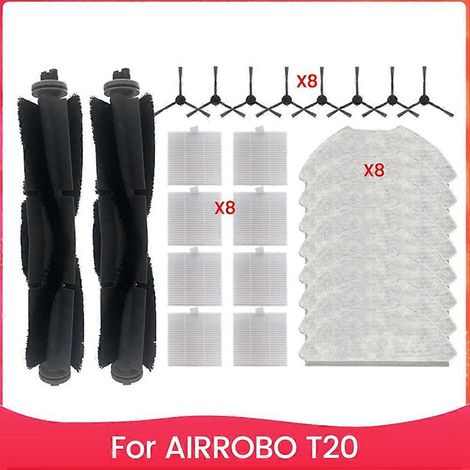 Replacement Spare Parts for AIRROBO T20 Robot Vacuum Cleaner Main Side Brush Hepa Filter Mop Cloth Accessories (1/5)