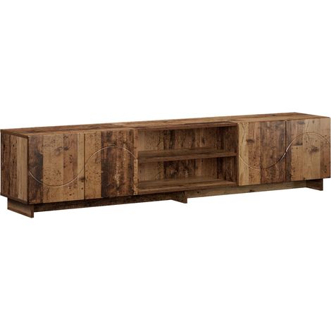 TV-Ständer 180 x 34,5 x 40 cm Altholz Holzwerkstoff vidaXL