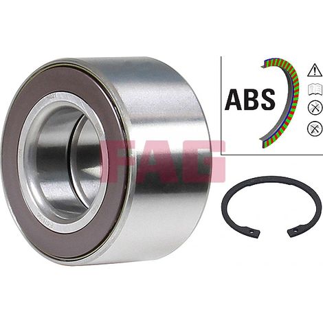 Kit de roulements de roue FAG 713 6683 30 RENAULT 402102481R 4533340200