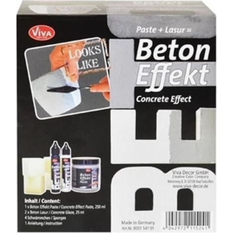 LA FOURMI Set créatif - Pâte effet béton