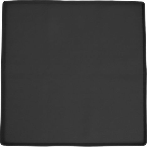 Eosnow Couvercle supérieur pour lave-linge et sèche-linge, 23.62X23.62 pouces, anti-poussière, compteur d'eau, tampon en Silicone pour buanderie, noir