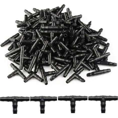 10pcs 8/12mm Drip Irrigation Fittings, Drip Irrigation Elbow Adapter, Irrigation Elbow Fittings, Irrigation Hose Connector, for Garden, Lawn (1/5)