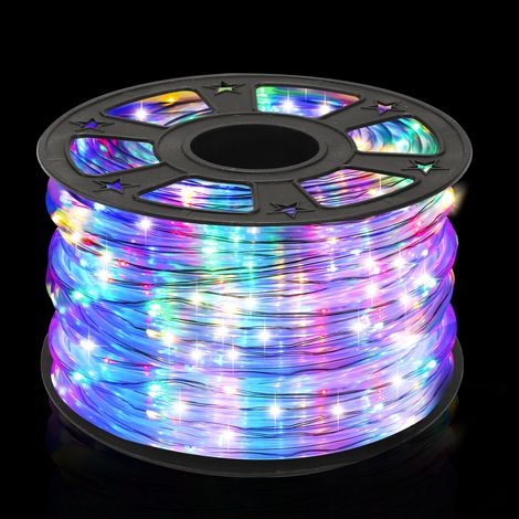Wolketon LED Lichtschlauch Lichterkette Beleuchtung Bunt 30 Meter LED für Drinnen/Draußen Weihnachten Beleuchtung Dekoration Lichterschlauch