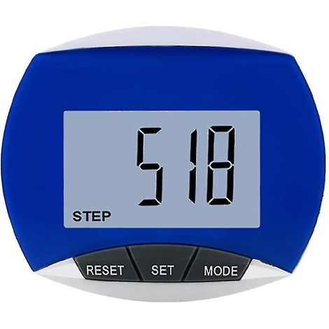 Electronic pedometer for elderly people running