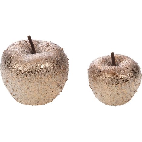 Amadeus - Set de 2 pommes bronze