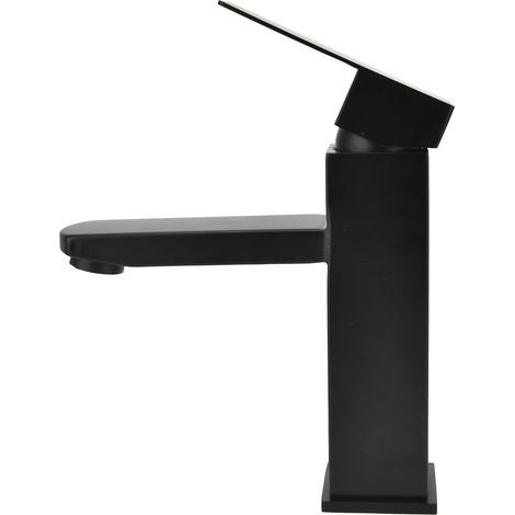 M32 304 Edelstahl-Wasserhahn mit Warm- und Kaltwasser-Mischfunktion und langem Griff für das Badezimmer (1/5)