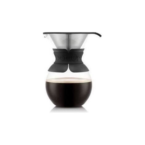 POUR OVER - Cafetiere BODUM , filtre permanent maille inox, 1.0 l, 8 tasses (1/2)