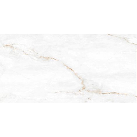 Mexen Brakel White grès émaillé rectifié G1, carreau sol-mur 120 x 60 cm, brillant - TL110-120-060-01 (1/5)